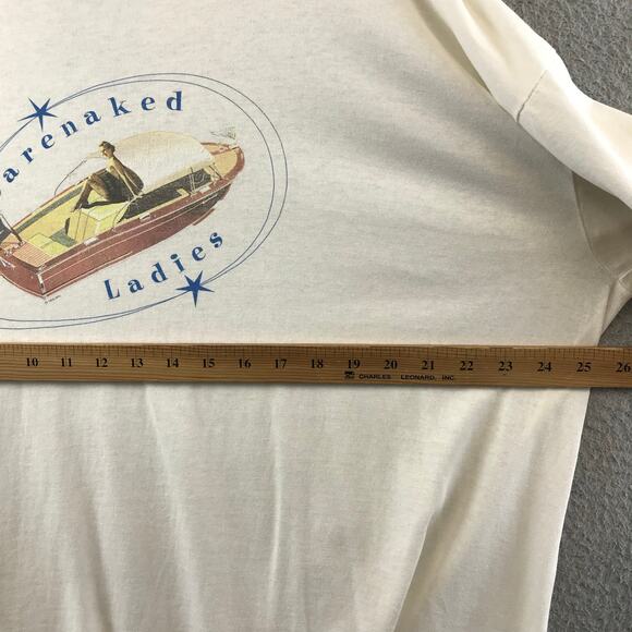 Vintage 90s Barenaked Ladies BNL Tour T Shirt Rock Band XXL - Picture 7 of 10